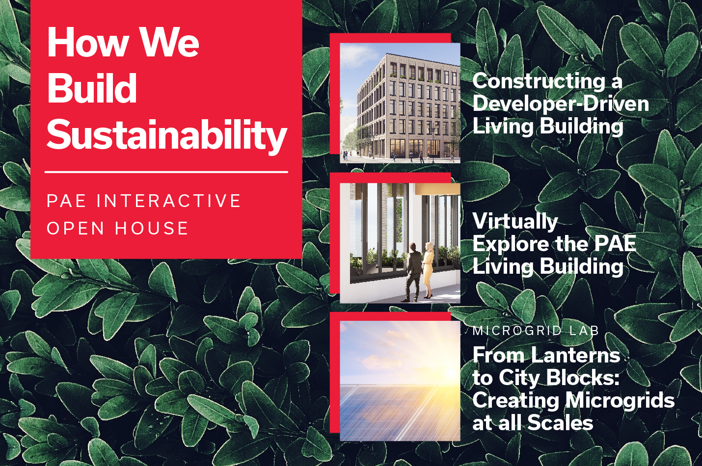 Sustainable Building Week 2019