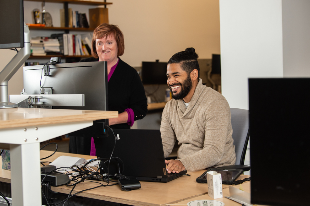 Partners work together for mutual benefit