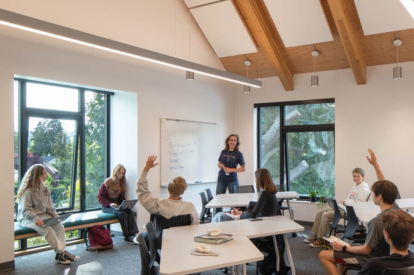 A look at a Bush School classroom.