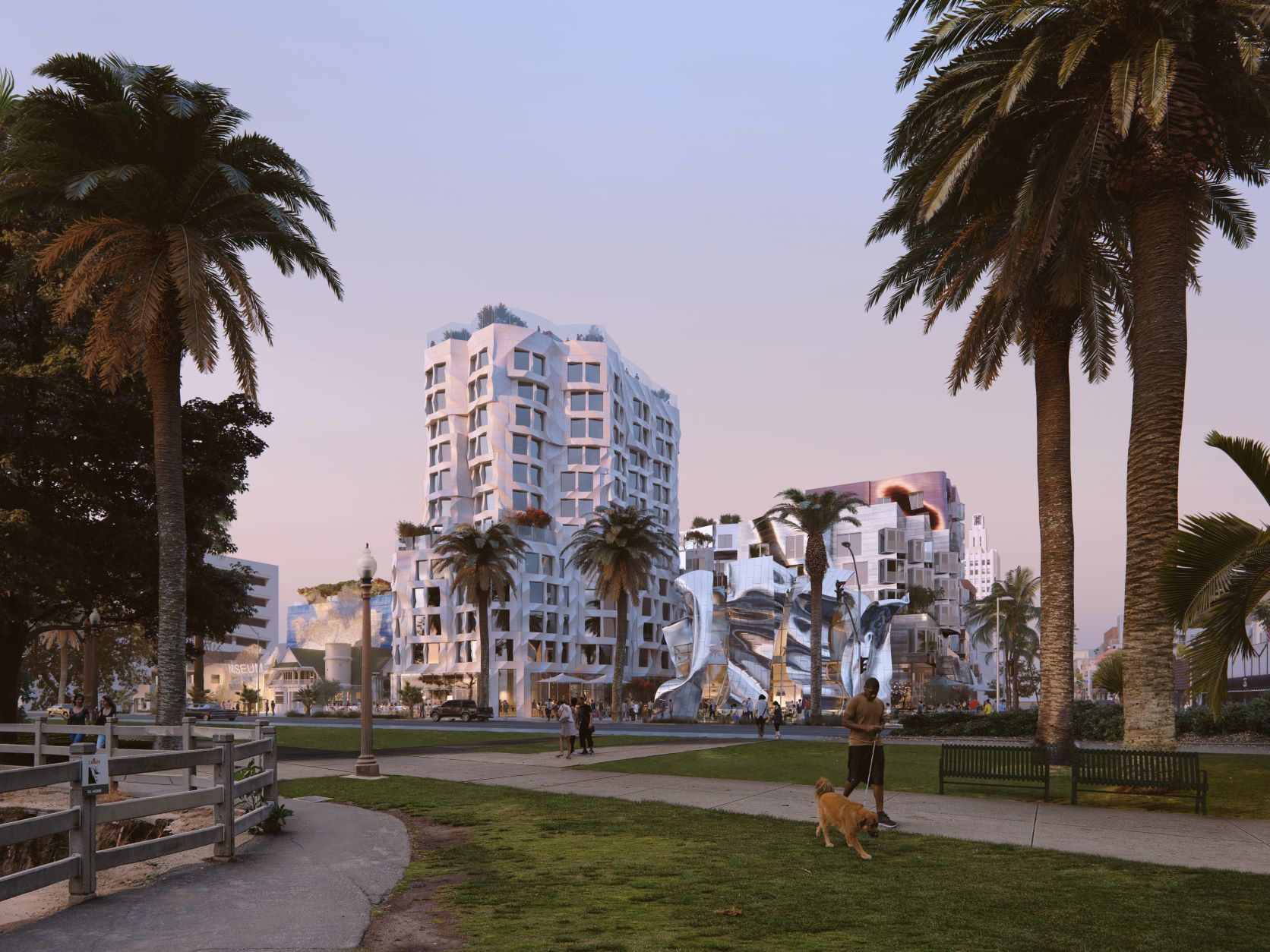Ocean View. Rendering courtesy of Gehry Partners.