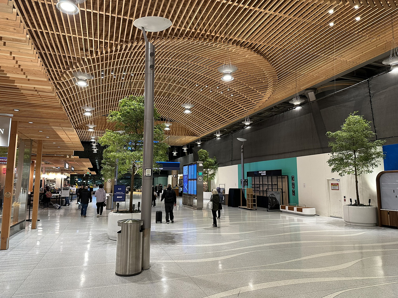 Integrated Technology Poles at PDX